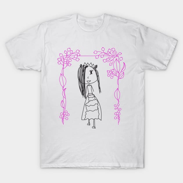Laila Sketch T-Shirt by gscottdesign